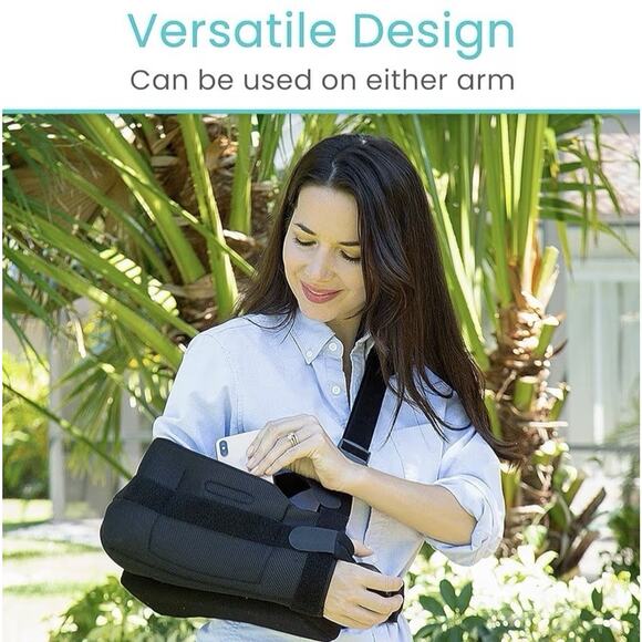 Vive Shoulder Abduction Sling w/ Pillow Immobilizer Left or Right Arm New - Picture 9 of 11